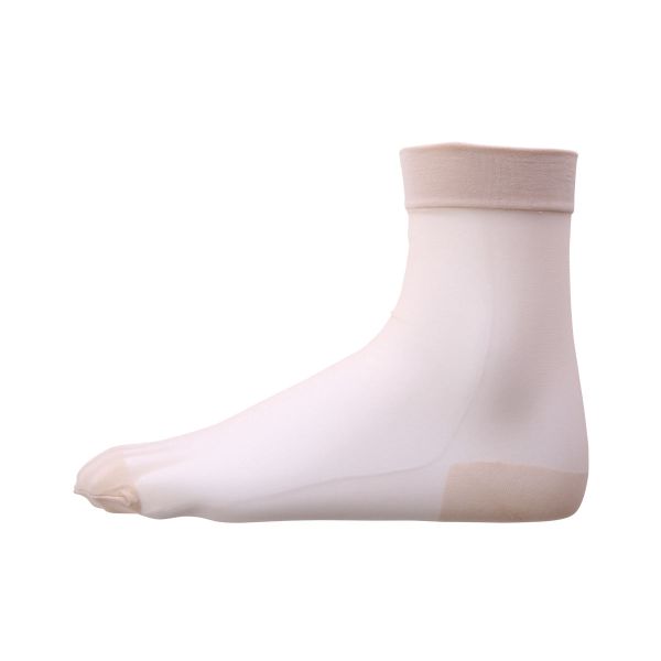 モア MORE ソフト口ゴムゆったり仕様 なめらかクルーソックス ショートストッキング くるぶし丈 日本製