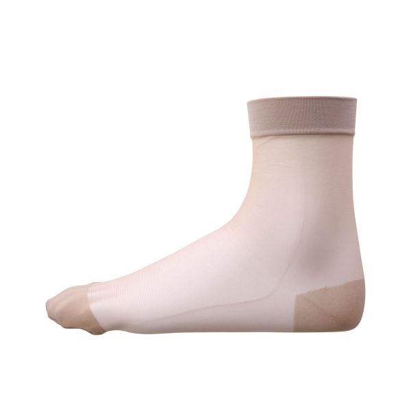 モア MORE ソフト口ゴムゆったり仕様 なめらかクルーソックス ショートストッキング くるぶし丈 日本製