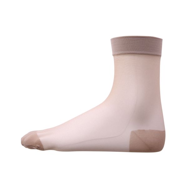 モア MORE ソフト口ゴムゆったり仕様 なめらかクルーソックス ショートストッキング くるぶし丈 日本製