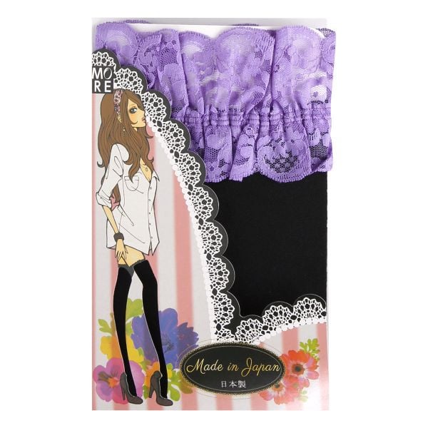 モア MORE 80デニール ガーターストッキング 日本製