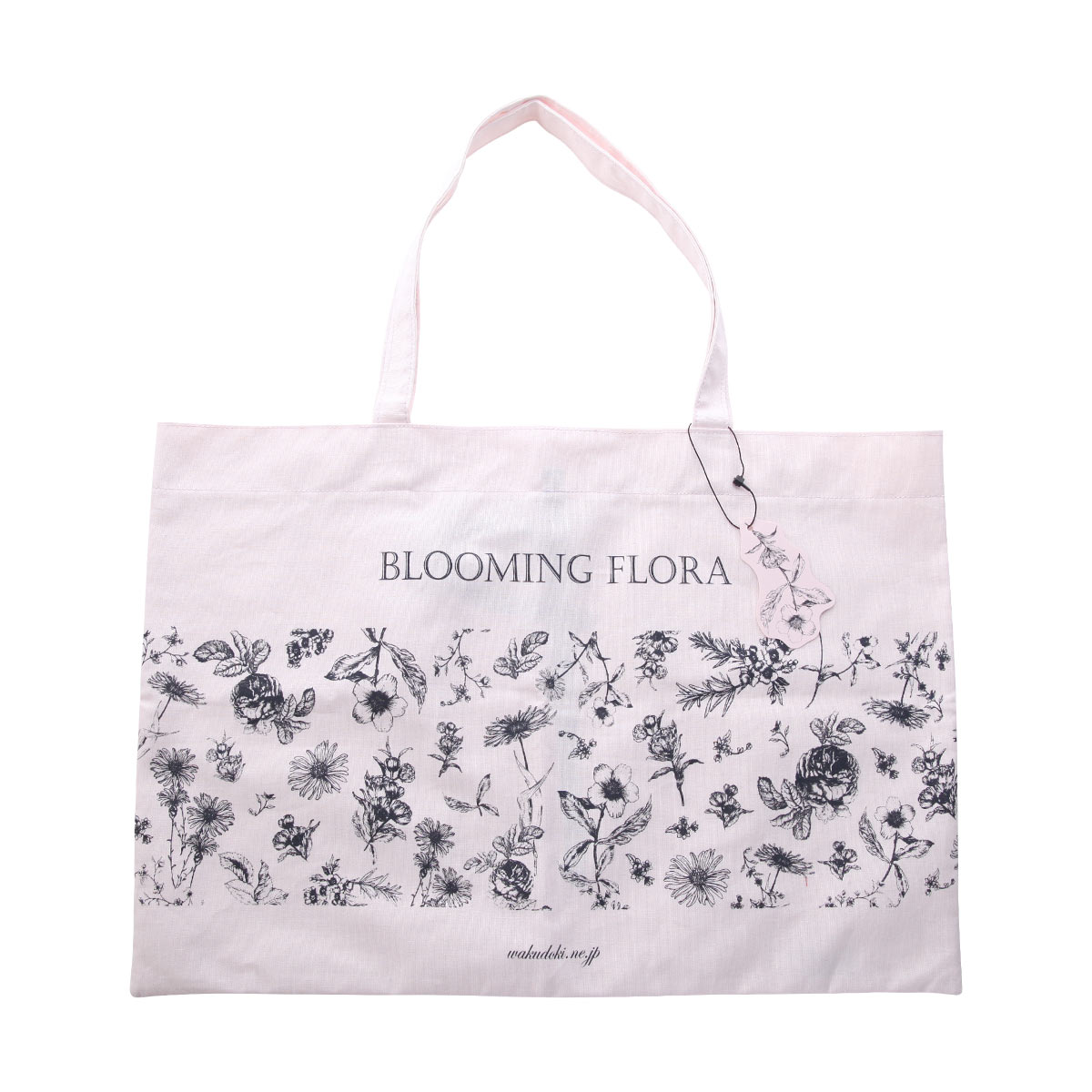 ブルーミングフローラ ギフト バッグ 大 プレゼントをより素敵に バースデイ クリスマス バレンタイン  bloomingFLORA(PI-ピンク-Free)