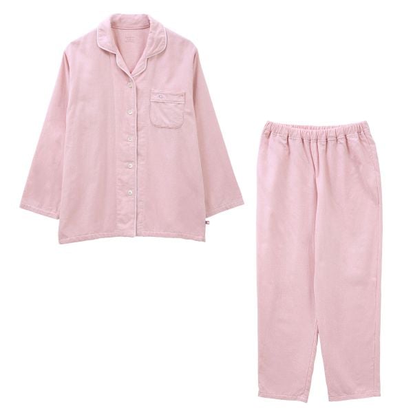 Kaimin Labo パジャマ 綿100% 日本製 今治ガーゼ 上下セット レディース ルームウェア 長袖 前開き 春秋冬