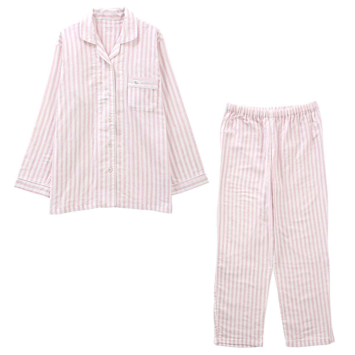 Kaimin Labo ピンクパジャマ Mサイズ 楽天市場】Kaimin Labo レディースパジャマ ストレッチ雲ごこち