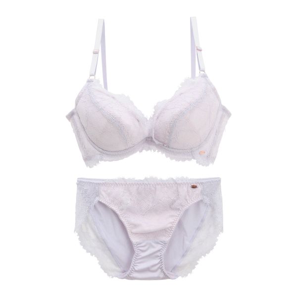 痛くないバストメイク ブラジャー ショーツ セット 脇高 脇肉 大きいサイズ 産後