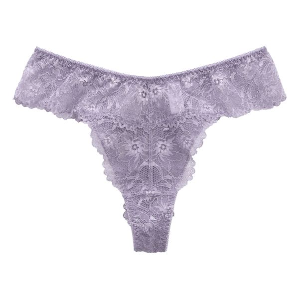 ショーツ Tバック ソング タンガ 大きいサイズ 総レース S Ｍ Ｌ LL 単品 ブルーミングフローラ