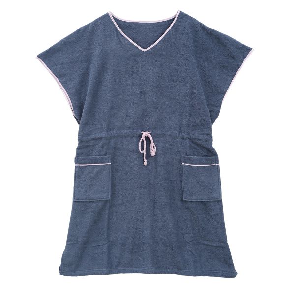 ルームウェア バスポンチョ 綿100％ 着るタオル バスタオル バスラップ バスローブ パイル 涼しい 夏 薄手 お風呂上り 汗