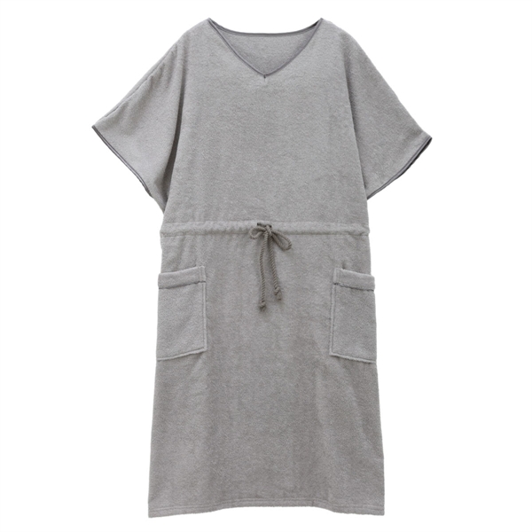 ルームウェア バスポンチョ 綿100％ 着るタオル バスタオル バスラップ バスローブ パイル 涼しい 夏 薄手 お風呂上り 汗