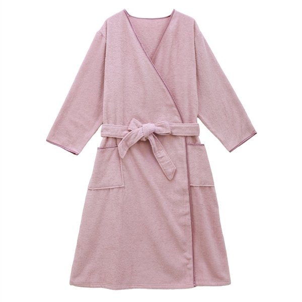ルームウェア バスローブ 綿100％ 着るタオル バスタオル バスラップ ワンピース パイル 涼しい 夏 薄手 お風呂上り 汗
