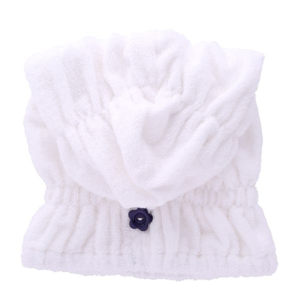 ヘアキャップ ヘアグッズ 吸水 洗顔 綿100％ パイル 涼しい 夏 薄手 お風呂上り 汗 ヘアドライ タオルキャップ