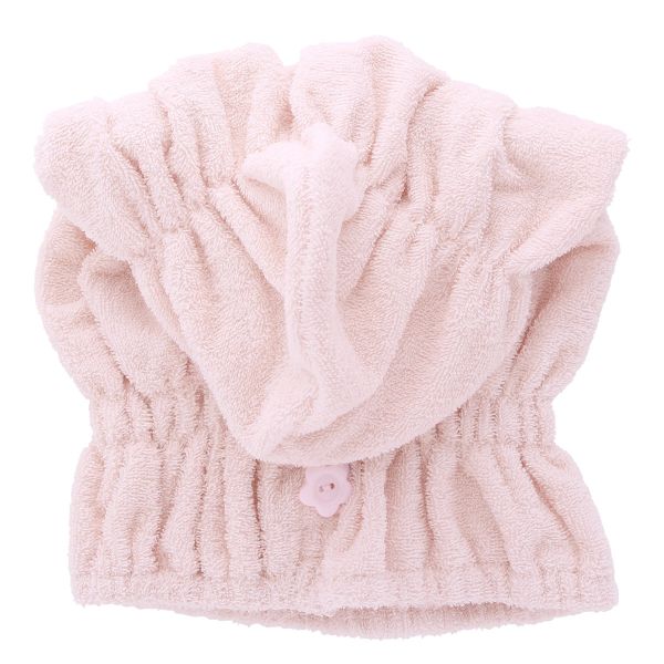 ヘアキャップ ヘアグッズ 吸水 洗顔 綿100％ パイル 涼しい 夏 薄手 お風呂上り 汗 ヘアドライ タオルキャップ