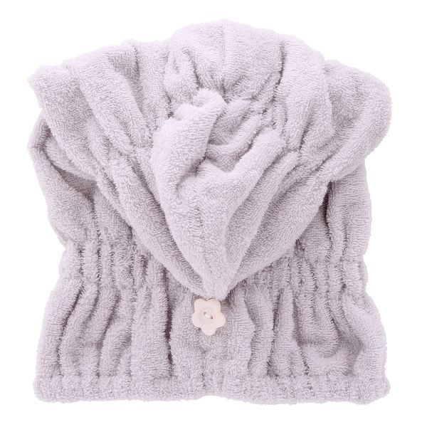 ヘアキャップ ヘアグッズ 吸水 洗顔 綿100％ パイル 涼しい 夏 薄手 お風呂上り 汗 ヘアドライ タオルキャップ