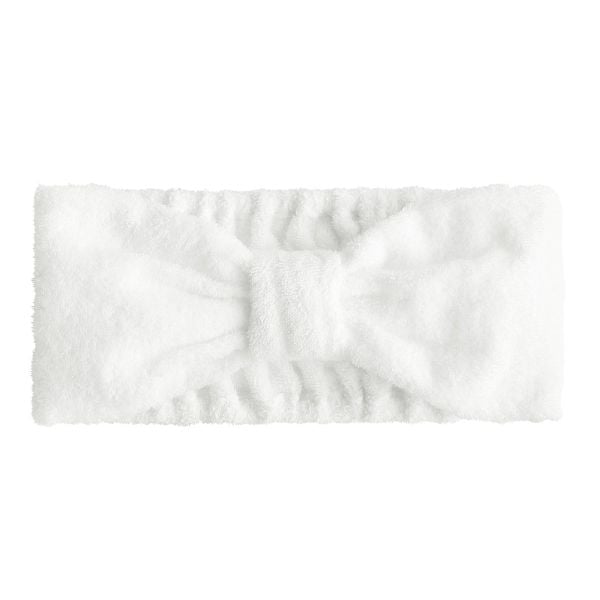 ヘアバンド 吸水 速乾 洗顔 綿100％ パイル 涼しい 夏 薄手 リボン お風呂上り 汗 ヘアドライ