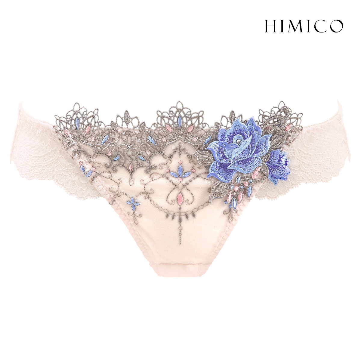 ヒミコ 002シリーズ ショーツ Tバック リバイバル ソング タンガ M L ランジェリー HIMICO(BP-ベビーピンク-M)