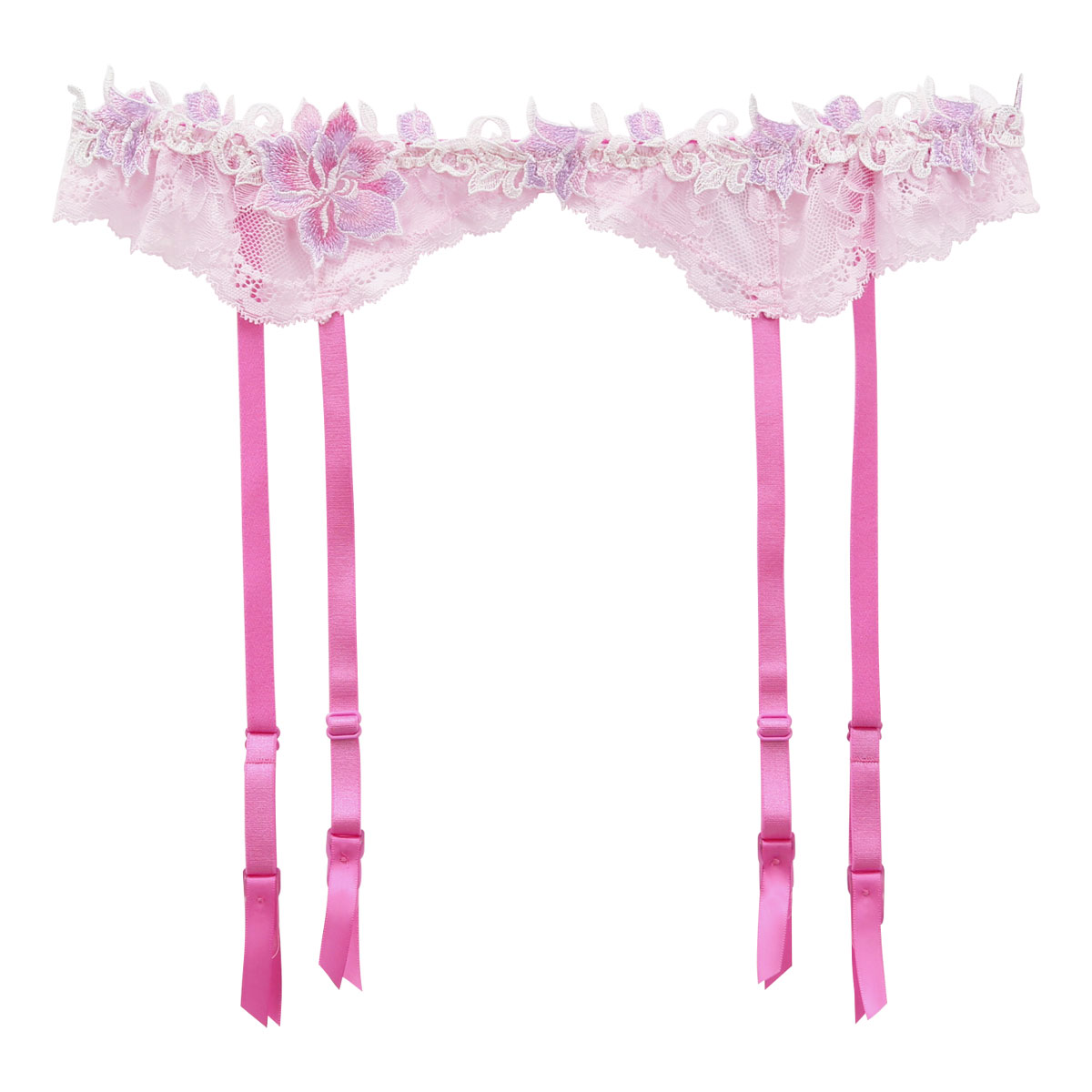 HIMICO 秘めた感情を呼び覚ます Lirica Rosa ガーターベルト ML 004series ランジェリー(PI-ピンク-M)