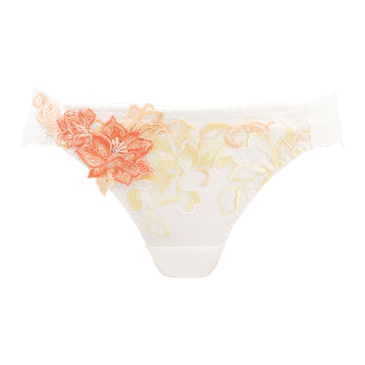 HIMICO 気品高く香る Magnolia Profumo ショーツ スタンダード ML 007series 単品(IV-アイボリー-M)