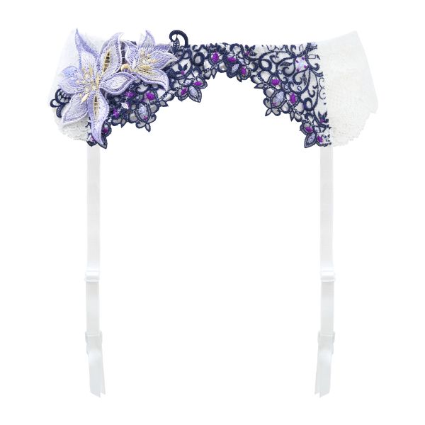 HIMICO 高潔な美しさ漂う Giglio Regina ガーターベルト ML 008series ランジェリー