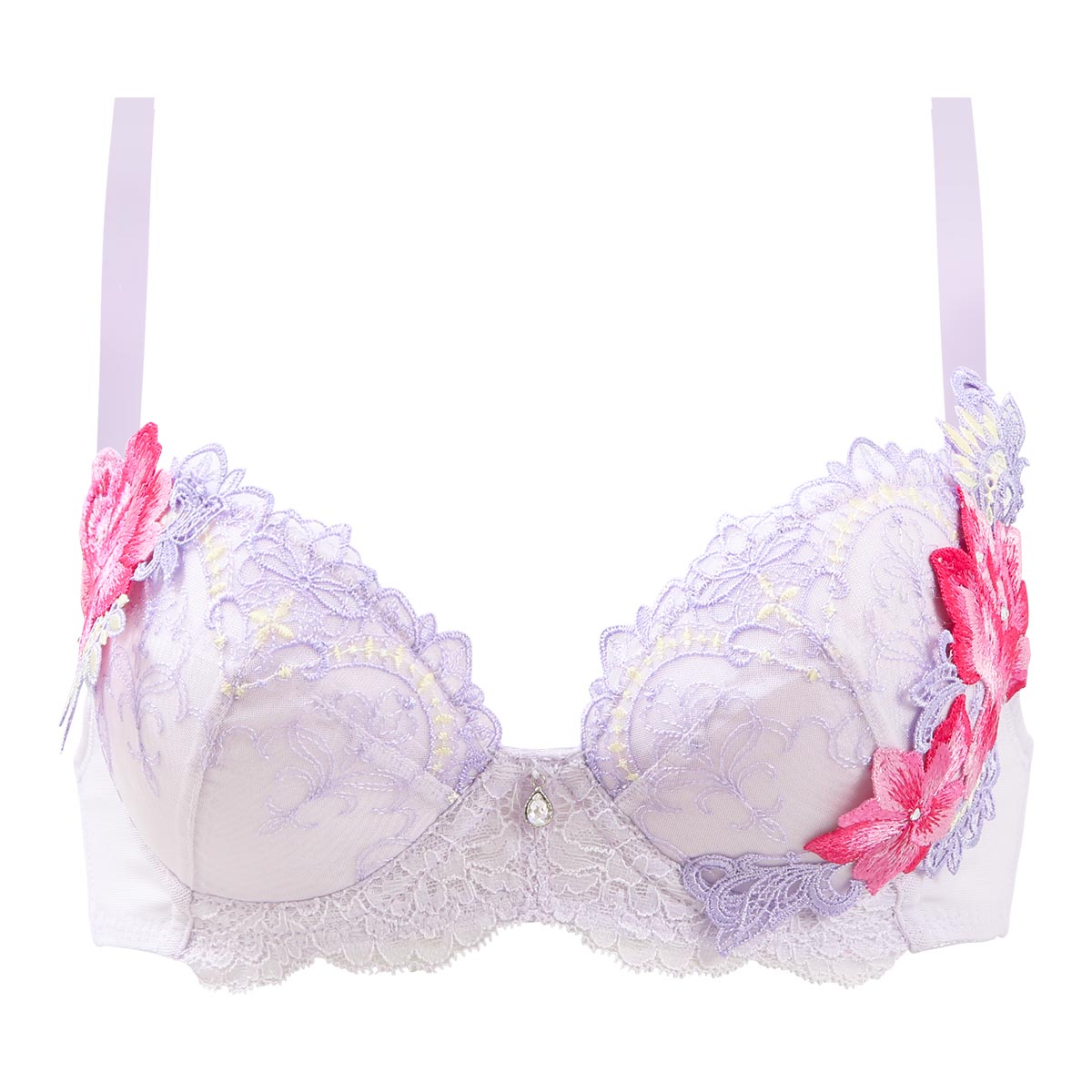 HIMICO 端麗で愛らしい Rosa Raffinato ブラジャー BCDEF