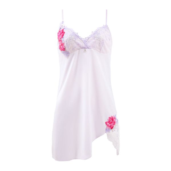 HIMICO 端麗で愛らしい Rosa Raffinato スリップ ロングキャミソール ML 009series ランジェリー