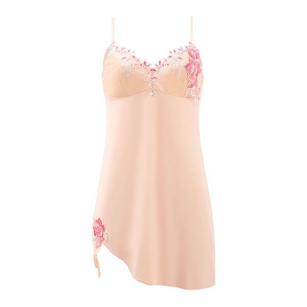 HIMICO 優美で絢爛に魅せる Ammirare Rosa スリップ ロングキャミソール ML 010series ランジェリー