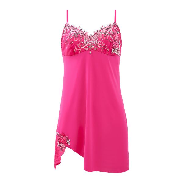 HIMICO 優美で絢爛に魅せる Ammirare Rosa スリップ ロングキャミソール ML 010series ランジェリー