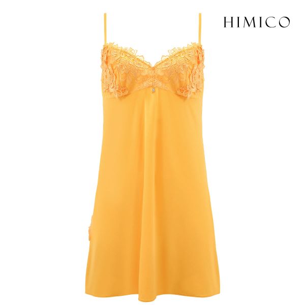 HIMICO 洗練されたモダンな雰囲気 Rosa Urbane スリップ ロングキャミソール ML 012series ランジェリー