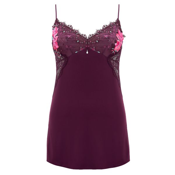 HIMICO GRANDE ヒミコ スリップ ロングキャミソール グラマー M-L L-LL 001series ランジェリー