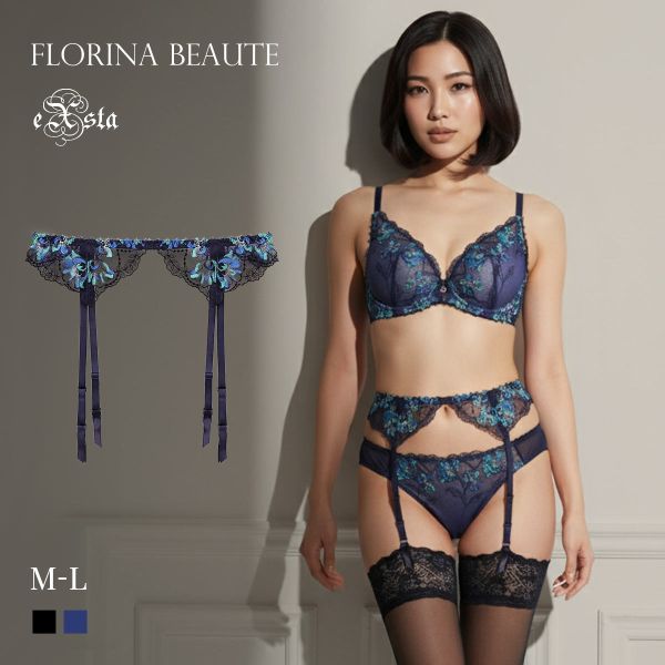 フロリナヴォーテ Moulin Rouge ガーターベルト ランジェリー ML 単品 FLORINA BEAUTE eXsta ムランルージュ
