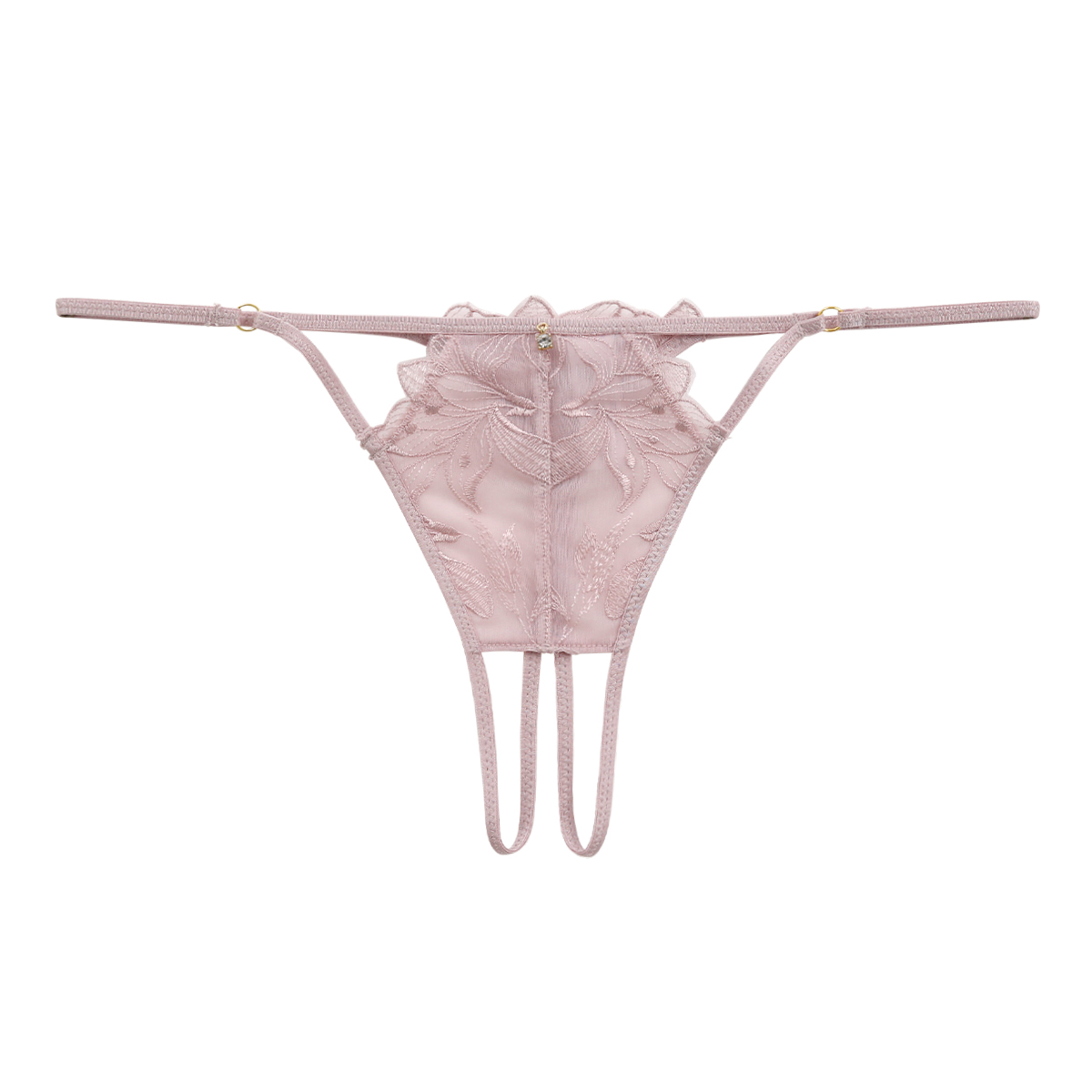 フロリナヴォーテ Soiris セクシーショーツ オープンクロッチ ML 単品 FLORINA BEAUTE eXsta ソワリス(MP-モーヴピンク-M)