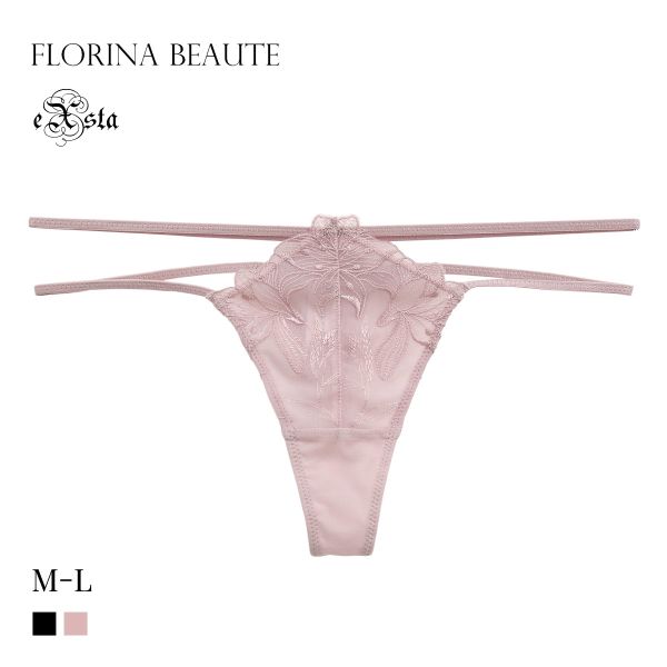 フロリナヴォーテ Soiris ショーツ Tバック タンガ ストリング ML 単品 FLORINA BEAUTE eXsta ソワリス
