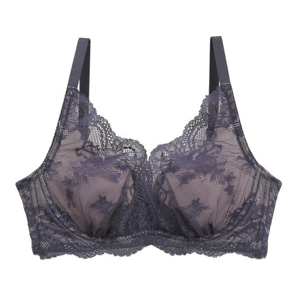 ノンワイヤー ブラジャー カシュクール 脇高 BCDEF ワイヤレスブラ 単品