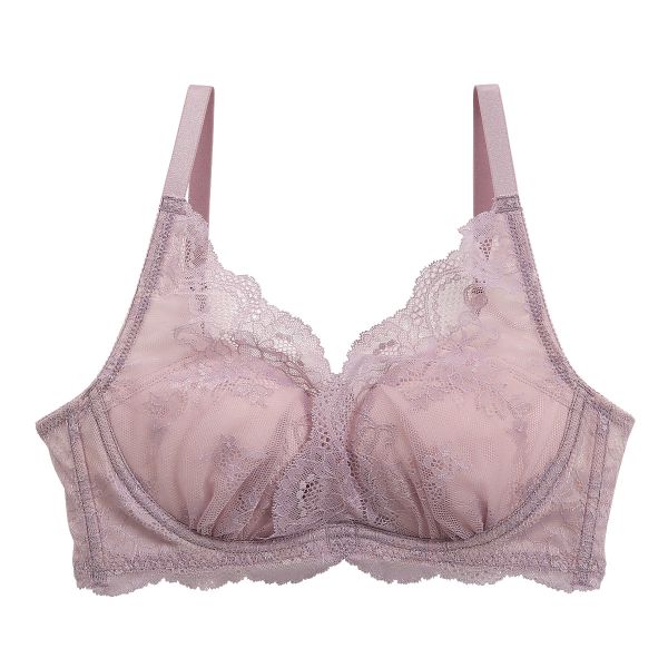 ノンワイヤー ブラジャー カシュクール 脇高 BCDEF ワイヤレスブラ 単品