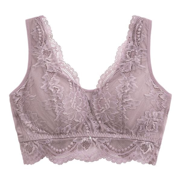 ナイトブラ ノンワイヤー ブラジャー 昼夜兼用 夜用ブラ 大きいサイズ レース M L LL 単品