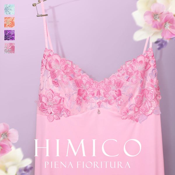 HIMICO ヒミコ スリップ ロングキャミソール M L 014series ランジェリー