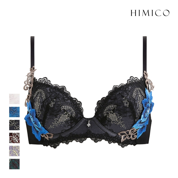 ヒミコ 016シリーズ ブラジャー 大きいサイズ アンダー80 B C D E F ランジェリー HIMICO