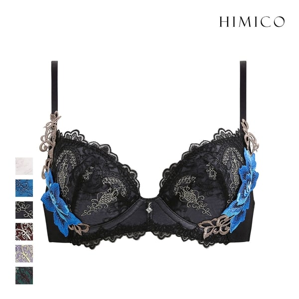 ヒミコ 016シリーズ ブラジャー 大きいサイズ アンダー80 B C D E F ランジェリー HIMICO