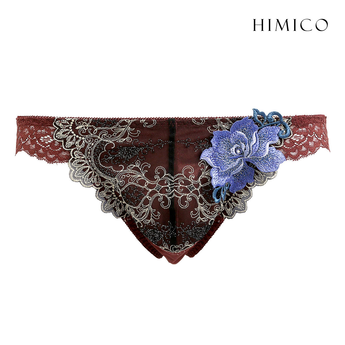 HIMICO★Stella di Natale★レースTバック★メンズM白 HIMICO 煌びやかな幸福に満ち溢れる Stella di Natale Tバック