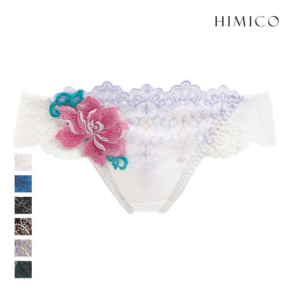 ヒミコ 016シリーズ ショーツ Tバック ソング タンガ M L ランジェリー HIMICO(OW-オフホワイト-M)