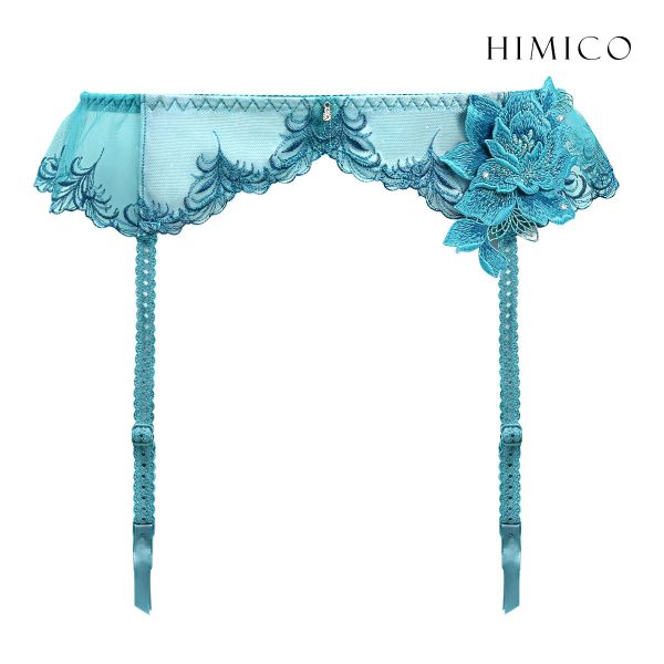 HIMICO 美しい羽根を纏う Rosa degli Angeli ガーターベルト ML 017series ランジェリー