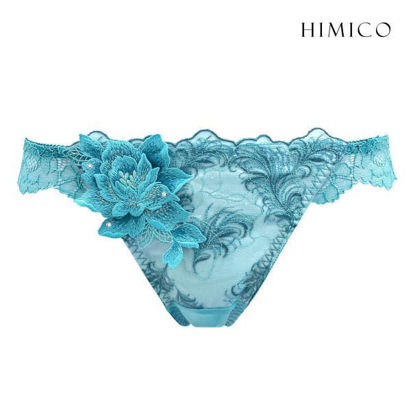 HIMICO 美しい羽根を纏う Rosa degli Angeli ショーツ Tバック ソング タンガ ML 017series 単品 バックレース