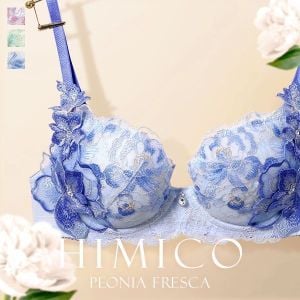HIMICO ヒミコ ブラジャー 大きいサイズ アンダー80 B C D E F 単品 019series ランジェリー
