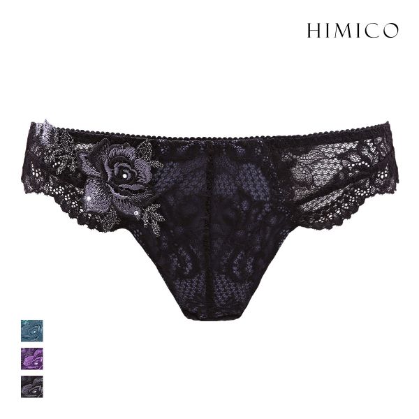 HIMICO L.cosciente ショーツ Tバック ソング タンガ ML バックレースブラジリアン 単品