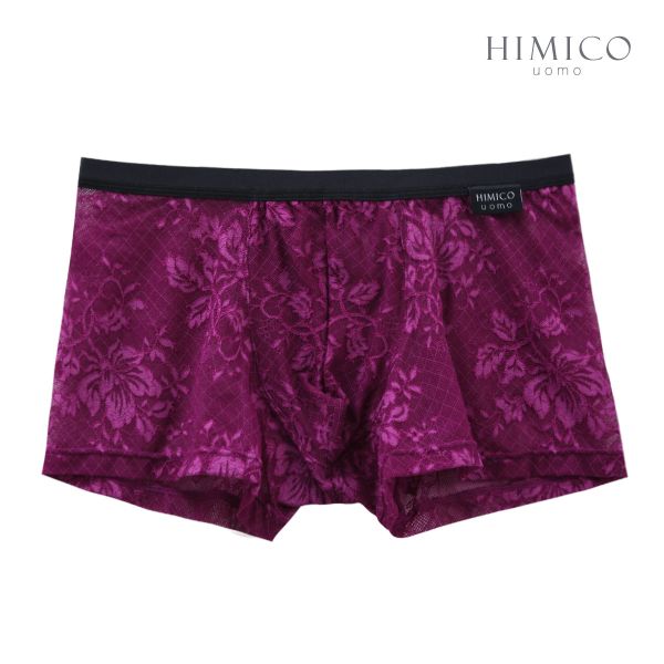 HIMICO uomo LEONARDO ボクサーパンツ レース 前閉じ メンズ M L LL 001series