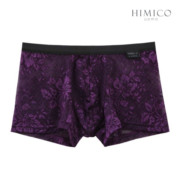 HIMICO uomo LEONARDO ボクサーパンツ レース 前閉じ メンズ M L LL 001series