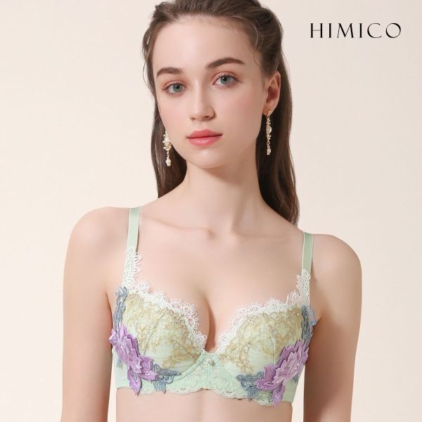 HIMICO ヒミコ ブラジャー 大きいサイズ アンダー80 B C D E F 単品 020series ランジェリー