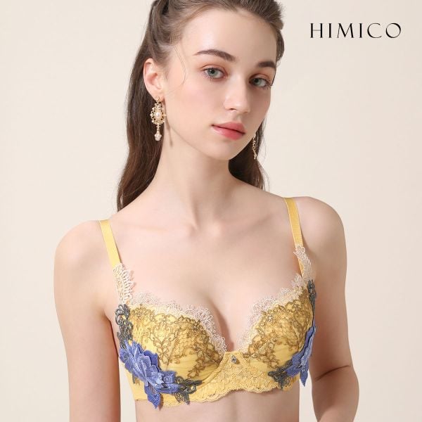 HIMICO ヒミコ ブラジャー 大きいサイズ アンダー80 B C D E F 単品 020series ランジェリー
