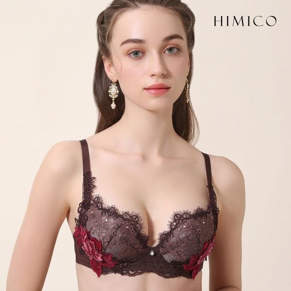 HIMICO ヒミコ ブラジャー 大きいサイズ アンダー80 B C D E F 単品 020series ランジェリー