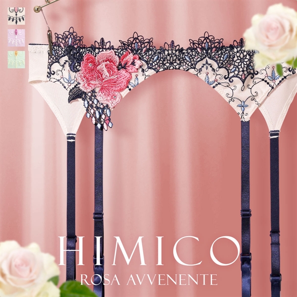 HIMICO ヒミコ ガーターベルト M L 021series ランジェリー