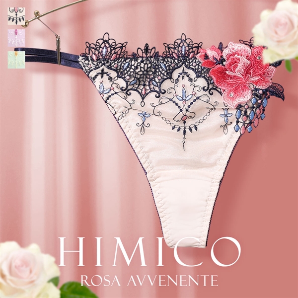 HIMICO ヒミコ ショーツ Tバック ソング タンガ M L 単品 021series ランジェリー
