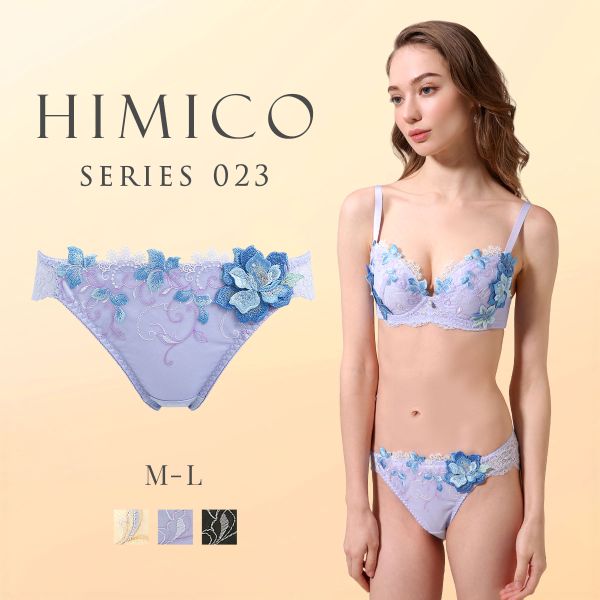 HIMICO ヒミコ 023series ショーツ スタンダード M L バックレース 単品 ランジェリー