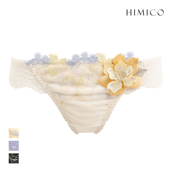 HIMICO ヒミコ 023series ショーツ Tバック ソング タンガ M L バックレース 単品 ランジェリー